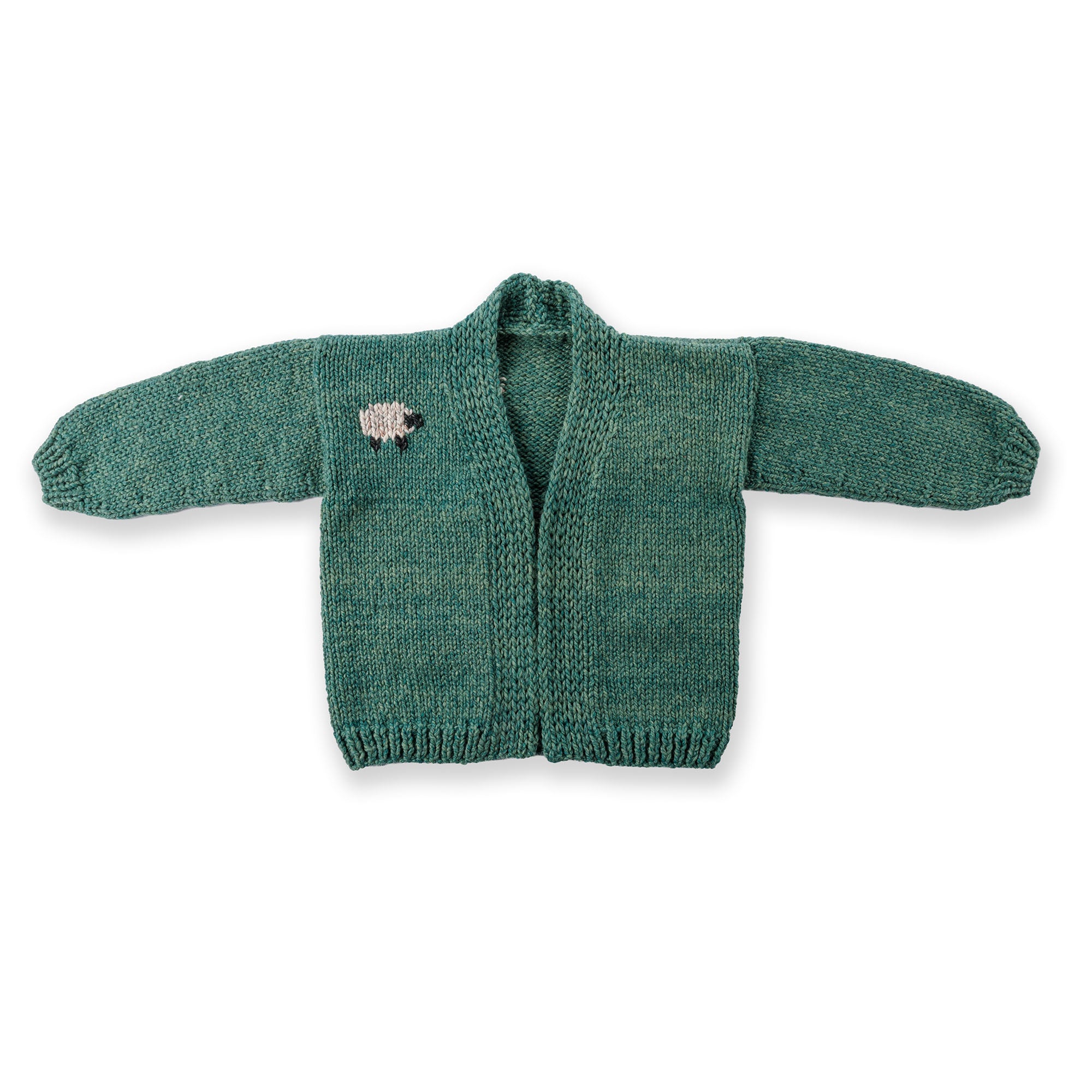 Free Easy Caron Knit Shepherd Cardigan Pattern | Yarnspirations