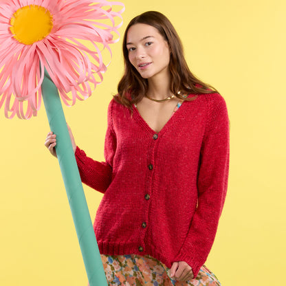 Caron Good Neighbour Knit Cardigan Caron Good Neighbour Knit Cardigan