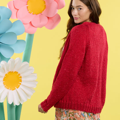 Caron Good Neighbour Knit Cardigan Caron Good Neighbour Knit Cardigan