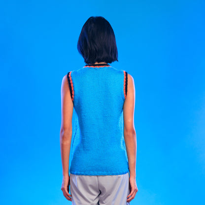 Caron Knit Jersey with Crochet Numbers All Variants