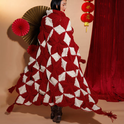 Caron Crochet 3D Star Blanket Caron Crochet 3D Star Blanket