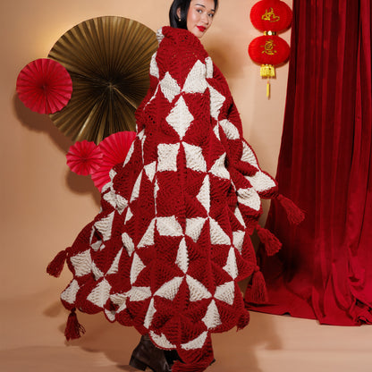 Caron Crochet 3D Star Blanket Caron Crochet 3D Star Blanket