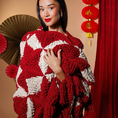 Caron Crochet 3D Star Blanket Caron Crochet 3D Star Blanket