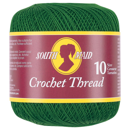 South Maid Crochet Thread, Size 10 - Clearance Items Myrtle Green