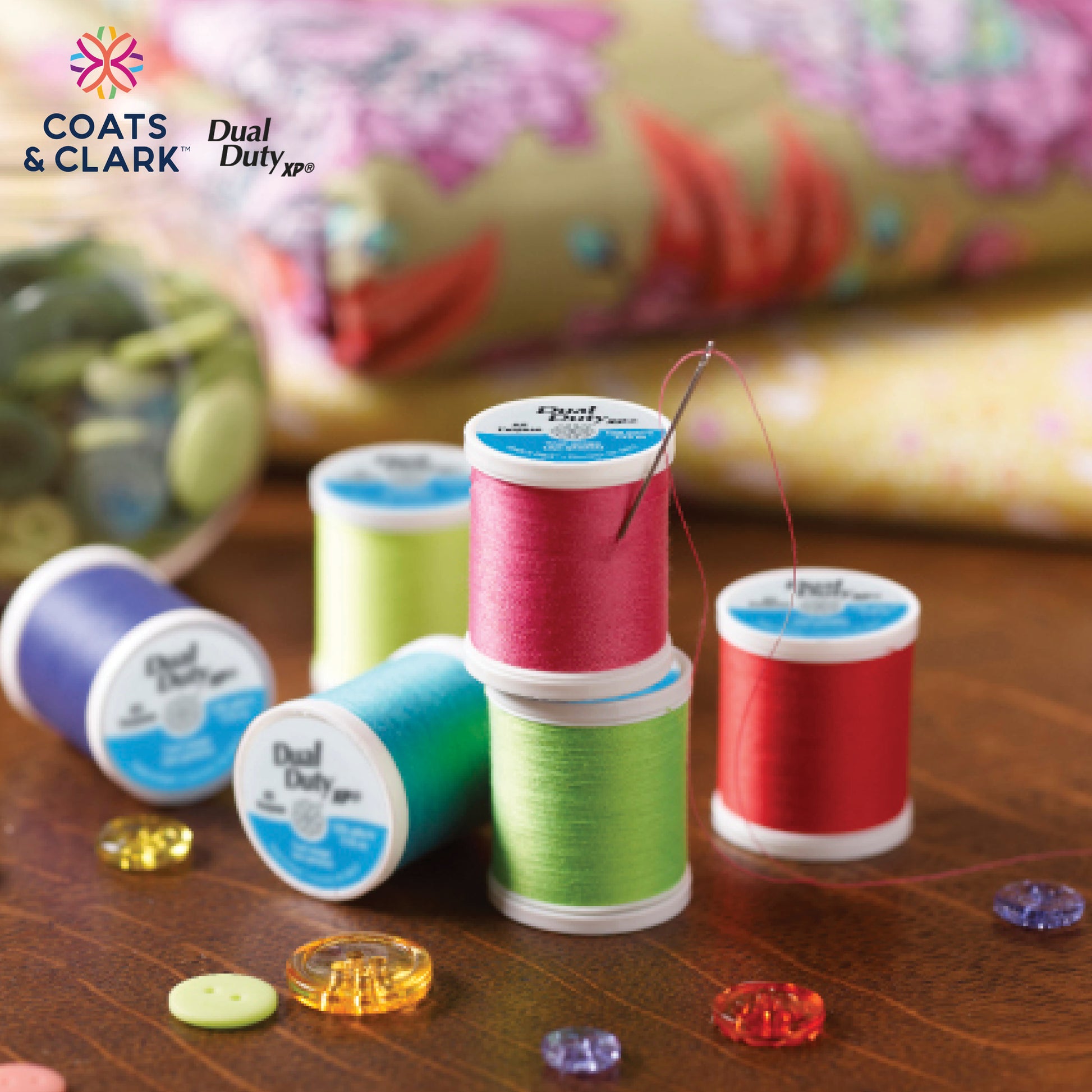 Coats & Clark Sewing Thread & Sew Happy Gift Box
