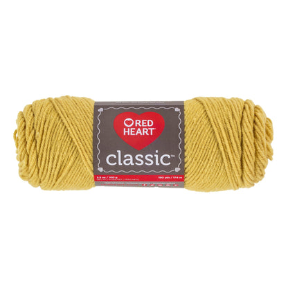 Red Heart Classic Yarn - Clearance shades Honey Gold