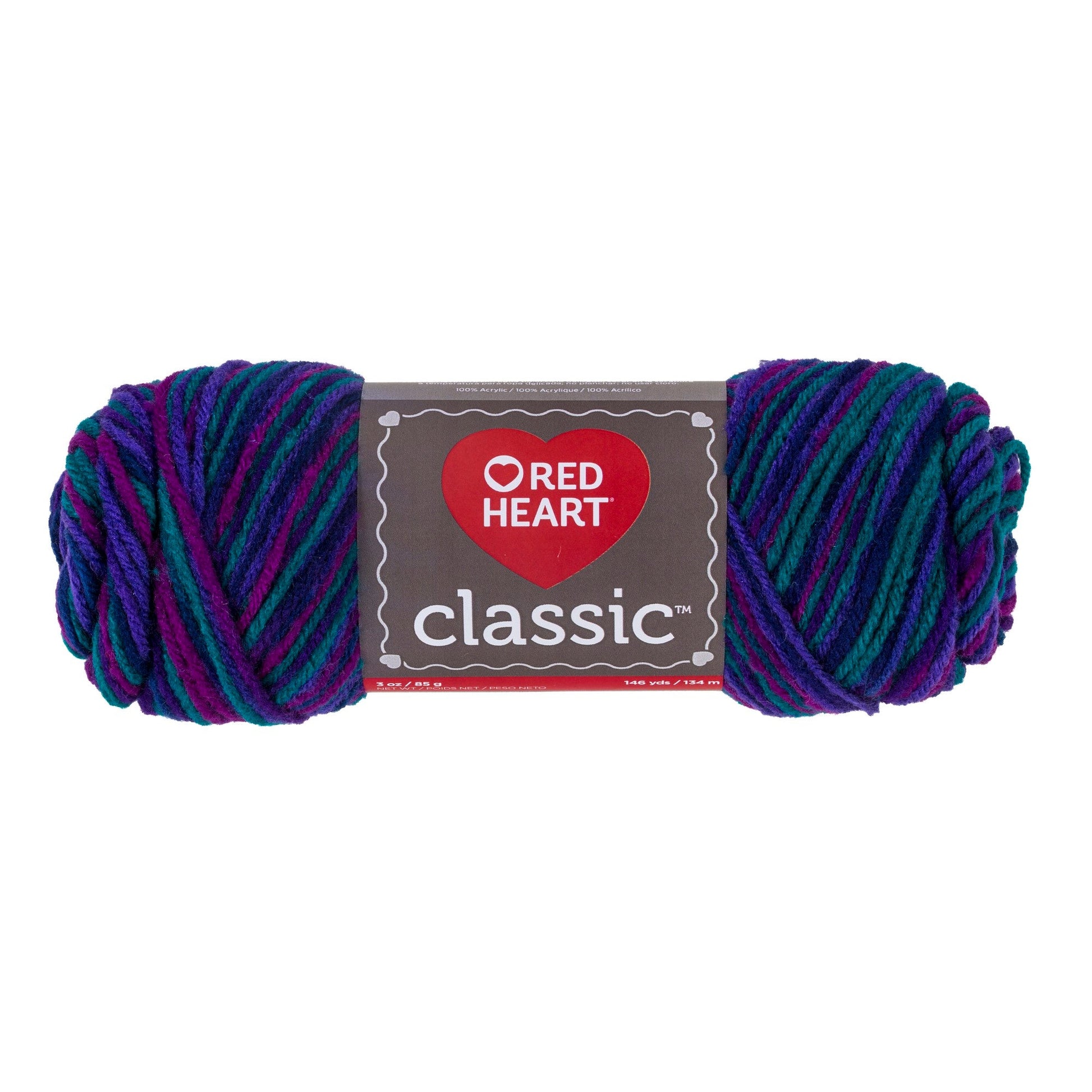 Red Heart Classic Yarn - Clearance shades Gemstone