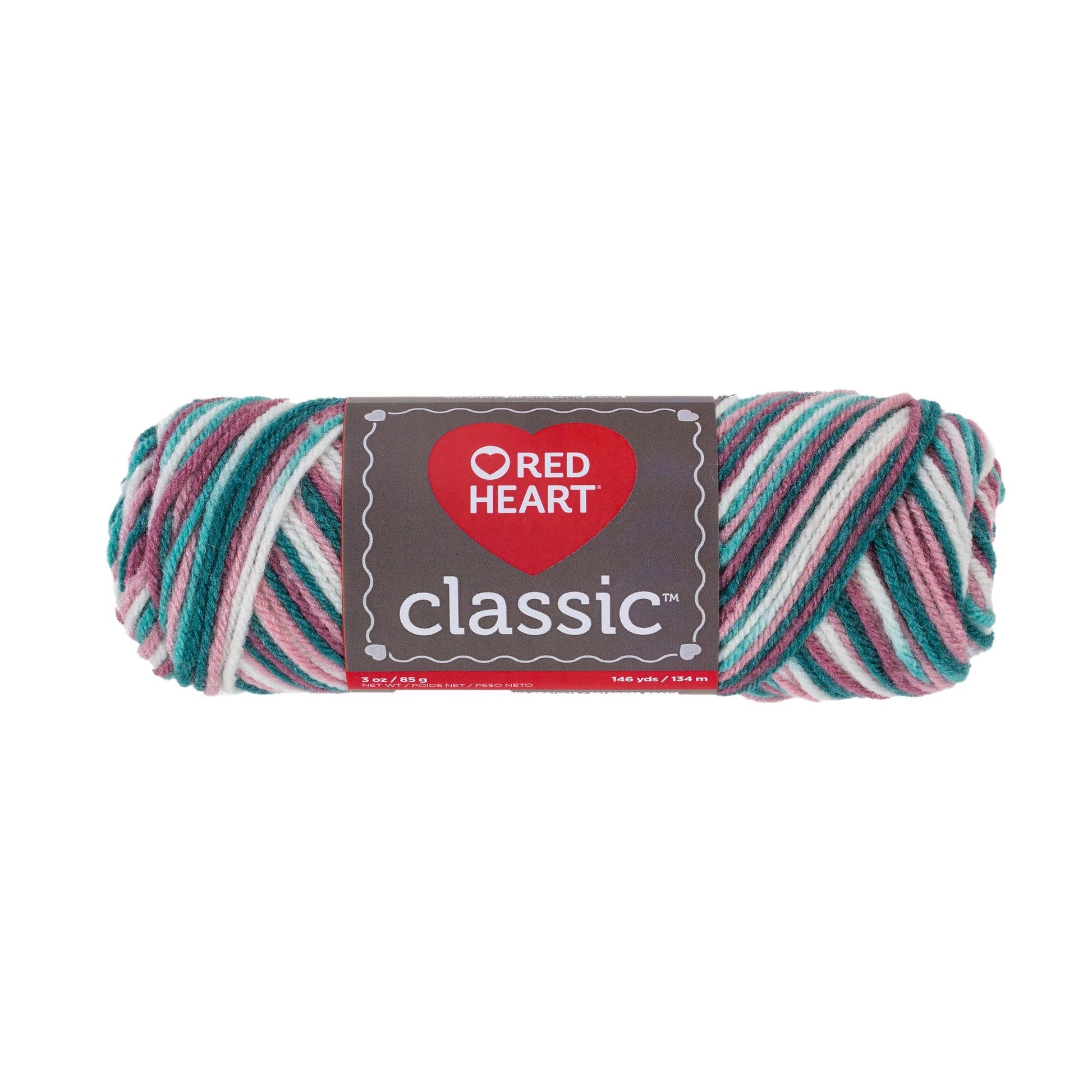 Red Heart Classic Yarn - Clearance shades Rambling Rose