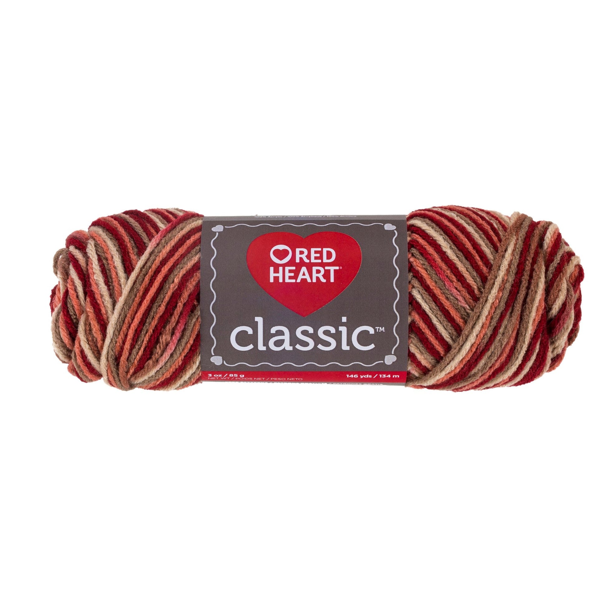 Red Heart Classic Yarn - Clearance shades Sedona