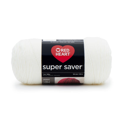 Red Heart Super Saver Yarn Soft White