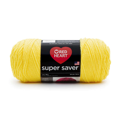 Red Heart Super Saver Yarn Bright Yellow