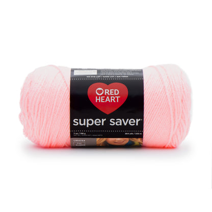 Red Heart Super Saver Yarn - Clearance Shades Petal Pink
