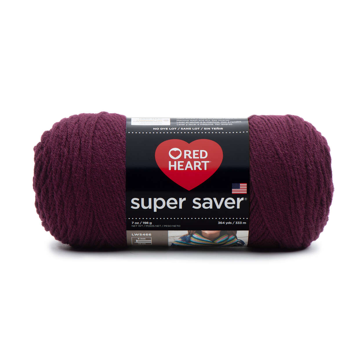 Red Heart Super Saver Yarn Claret