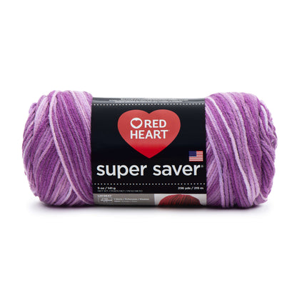 Red Heart Super Saver Yarn Purple Tones