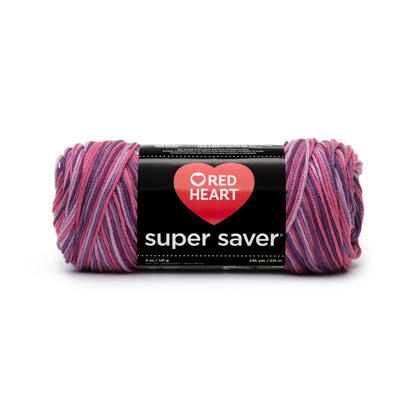 Red Heart Super Saver Yarn - Discontinued shades plum pudding
