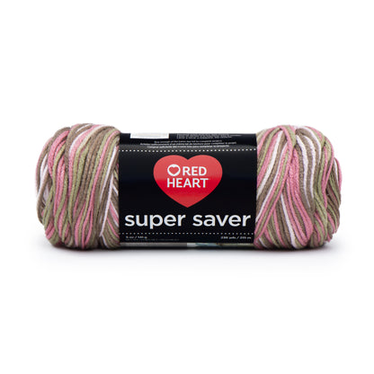 Red Heart Super Saver Yarn Pink Camo