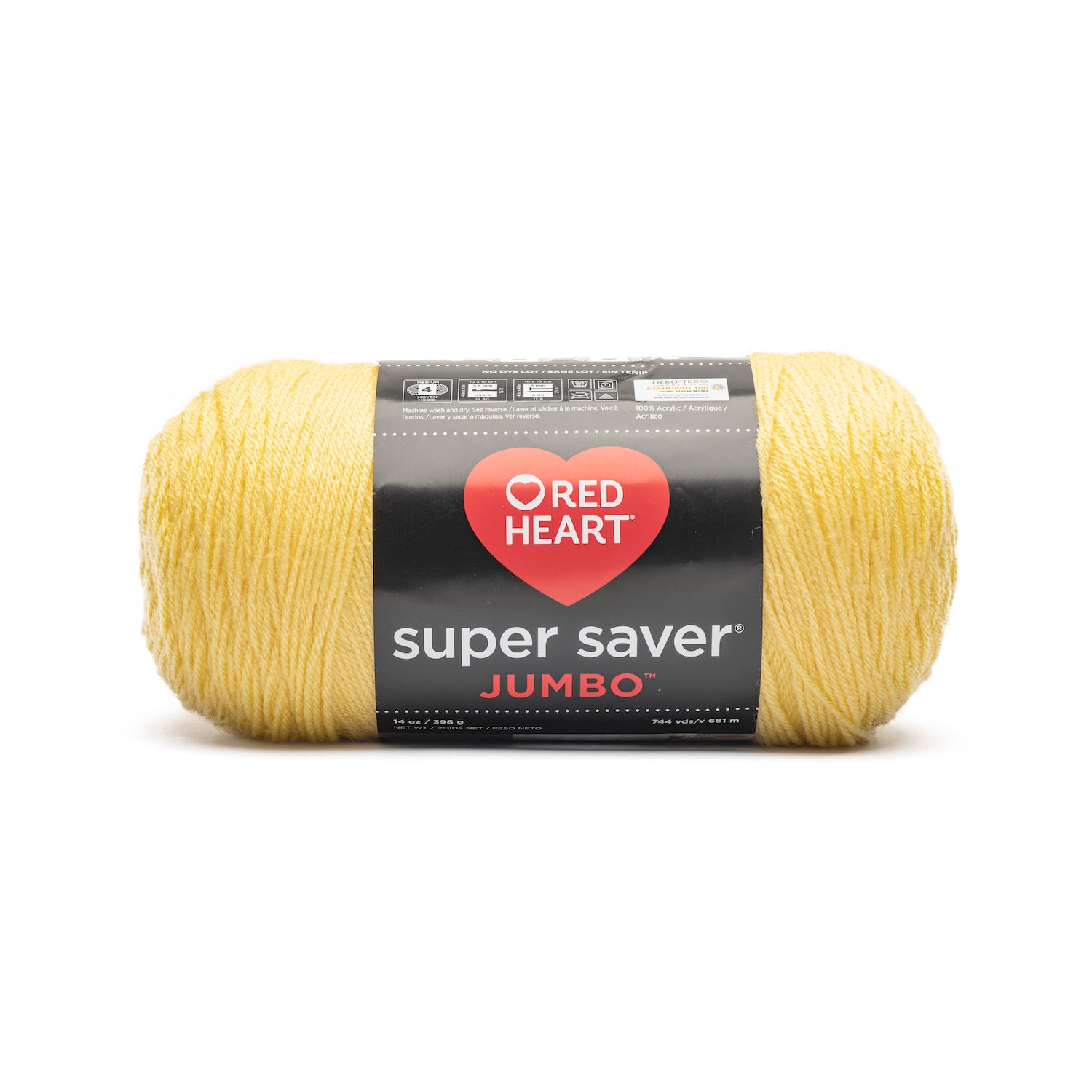 Red Heart Super Saver Yarn, Speckle White, 10 oz, Medium, Acrylic