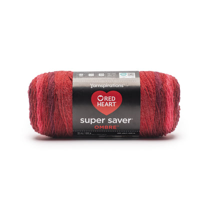 Red Heart Super Saver Ombre Yarn Tomato