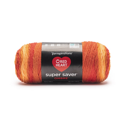 Red Heart Super Saver Ombre Yarn Marigold