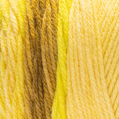 Red Heart Super Saver Ombre Yarn Gold Bar