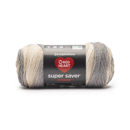 Red Heart Super Saver Ombre Yarn Slate