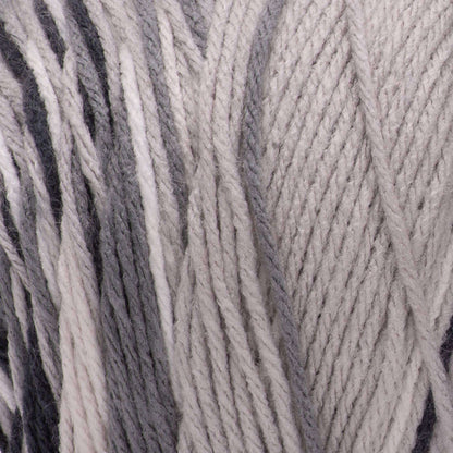 Red Heart Super Saver Color Block Yarn - Discontinued Shades Granite