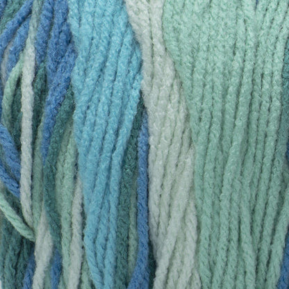 Red Heart Super Saver Color Block Yarn - Discontinued Shades Liquid Teal