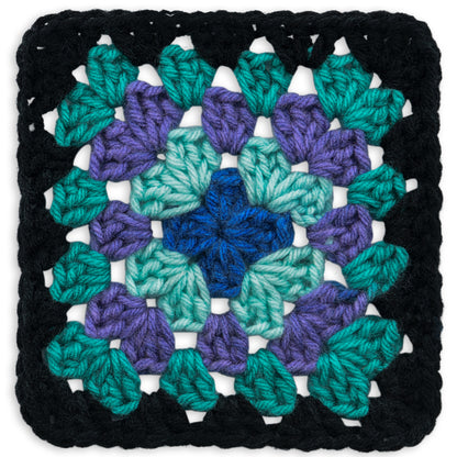 Red Heart All In One Granny Square Yarn (250g/8.8oz) Black - Totally Teal