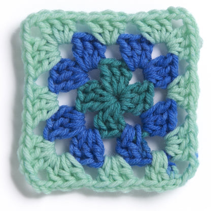 Red Heart All In One Granny Square Petite Yarn (250g/8.8oz) Snazzy