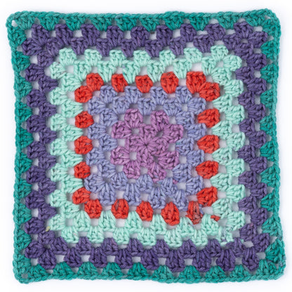 Red Heart All In One Granny Square Grande Yarn (250g/8.8oz) Lollapalooza