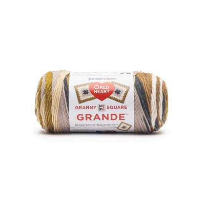Red Heart All In One Granny Square Grande Yarn (250g/8.8oz) Sepia Tone