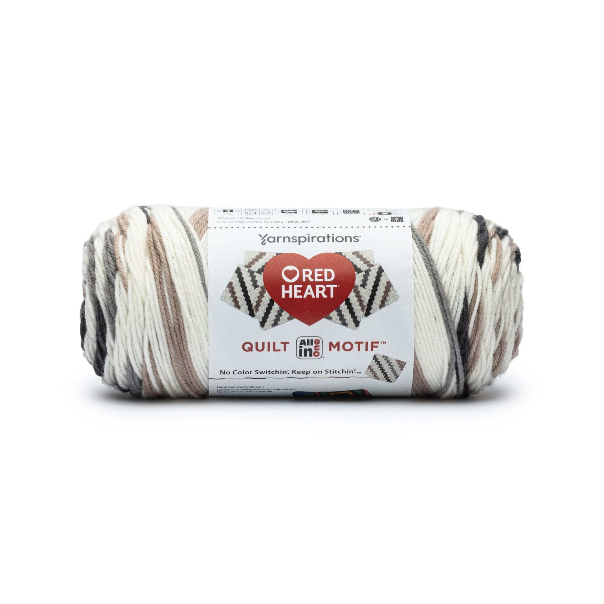 Red Heart All In One Quilt Motif Yarn (250g/8.8oz)