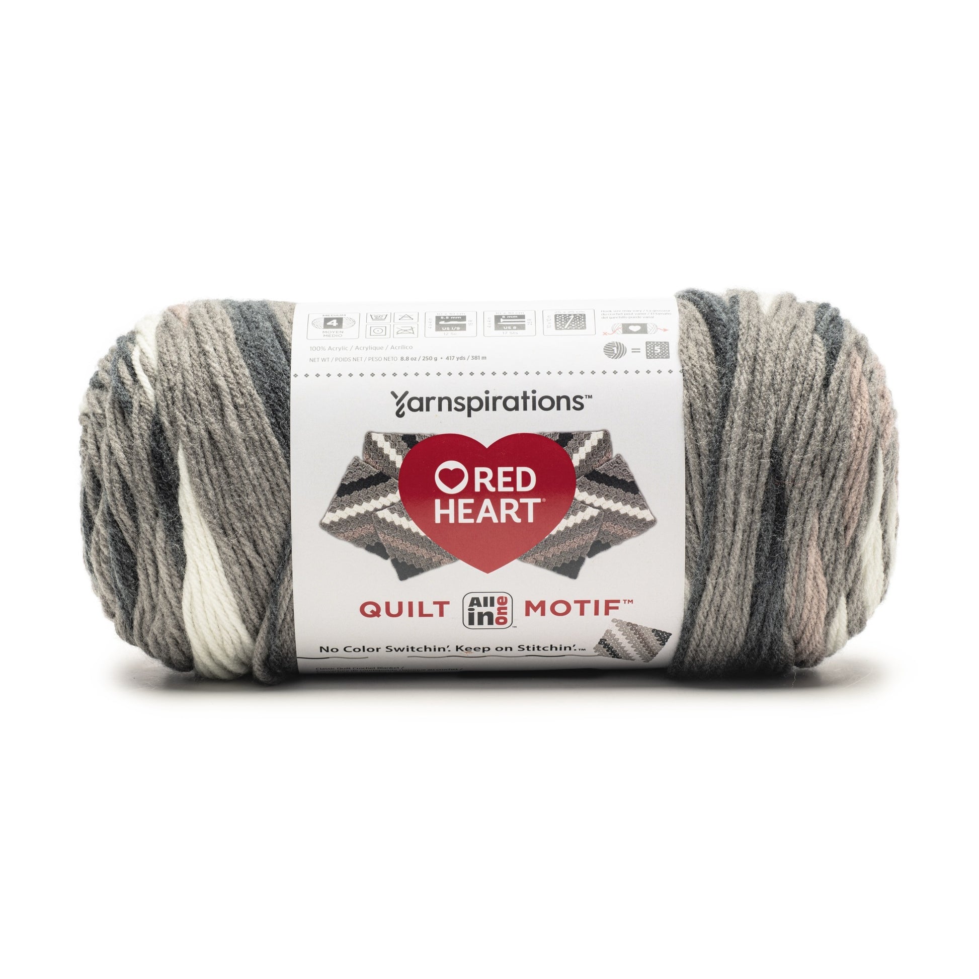 Red Heart All In One Quilt Motif Yarn (250g/8.8oz)