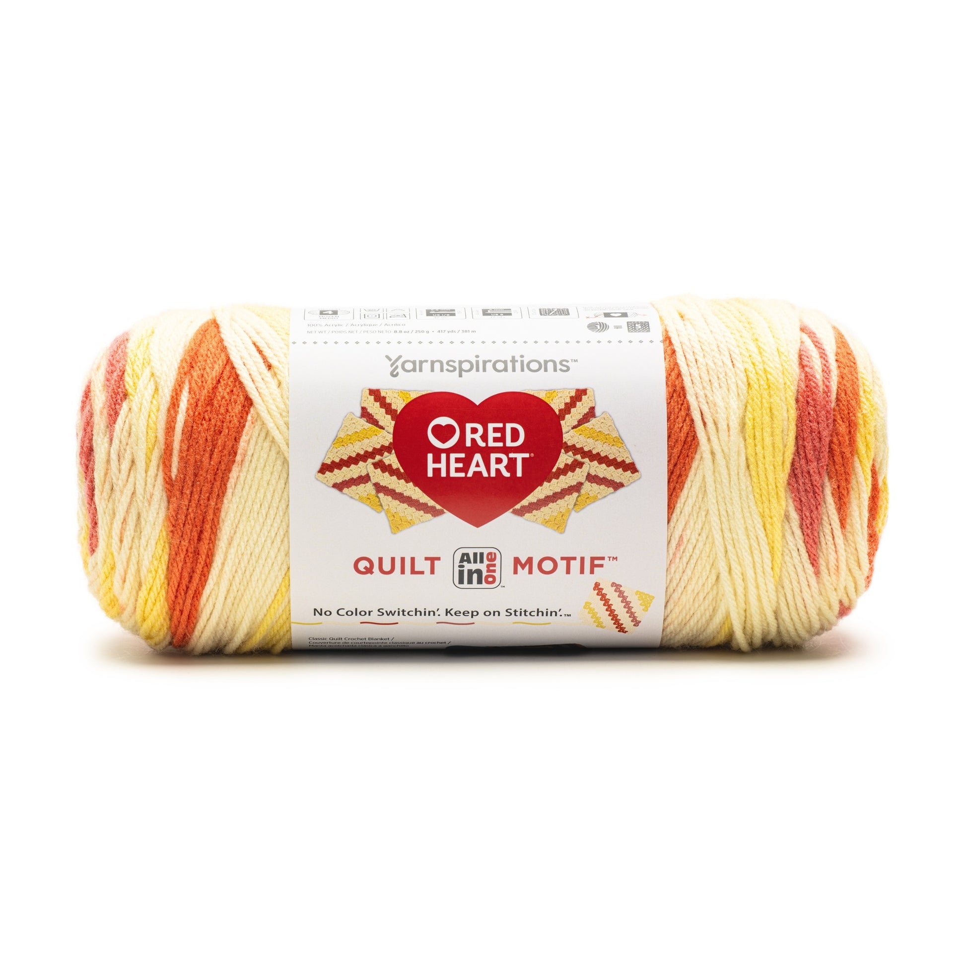 Red Heart All In One Quilt Motif Yarn (250g/8.8oz)