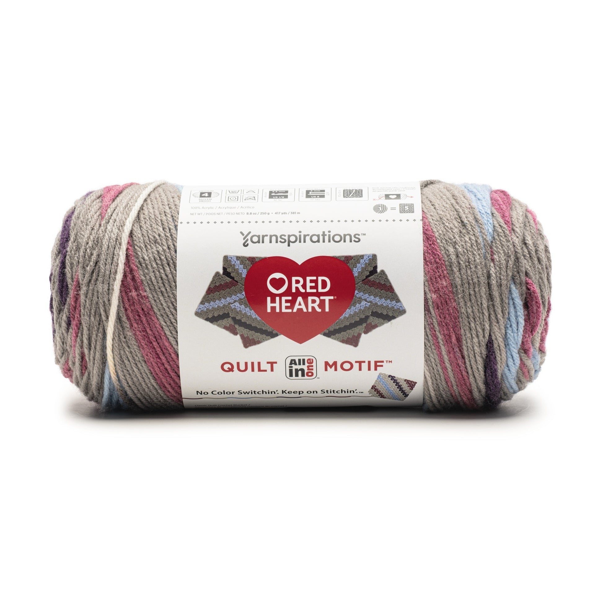 Red Heart All In One Quilt Motif Yarn (250g/8.8oz)