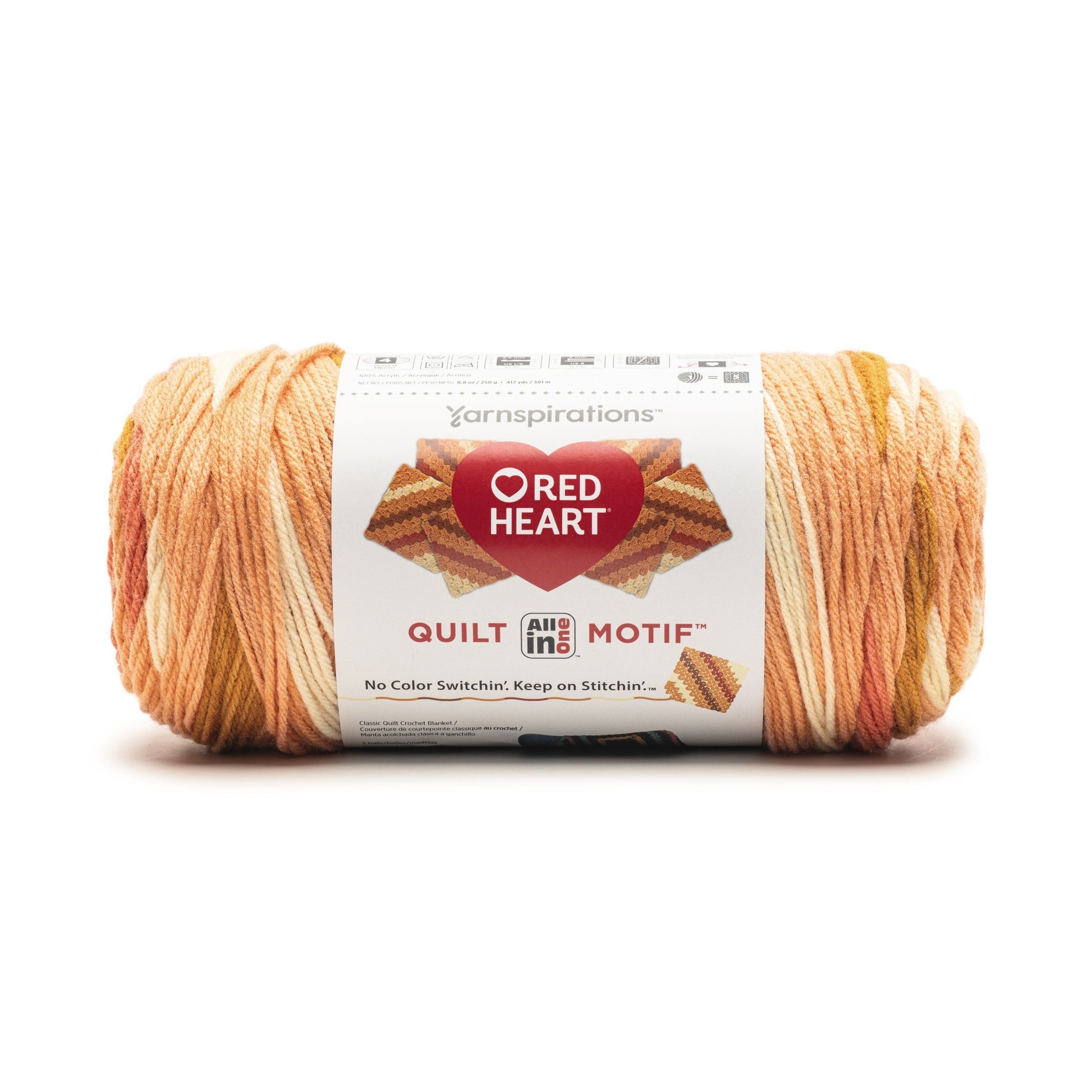 Red Heart All In One Quilt Motif Yarn (250g/8.8oz)