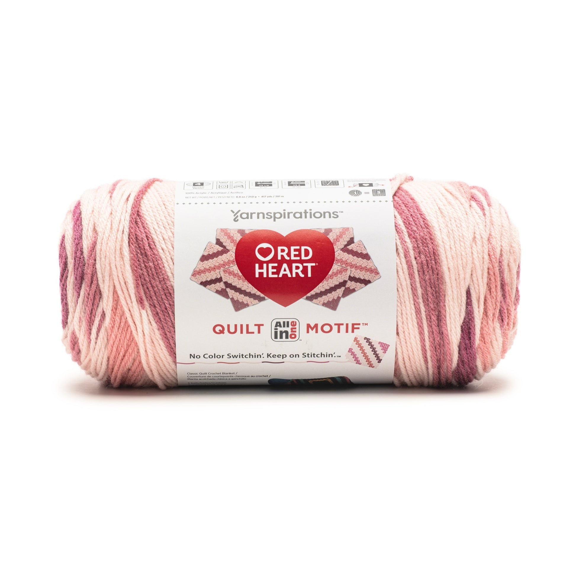 Red Heart All In One Quilt Motif Yarn (250g/8.8oz)