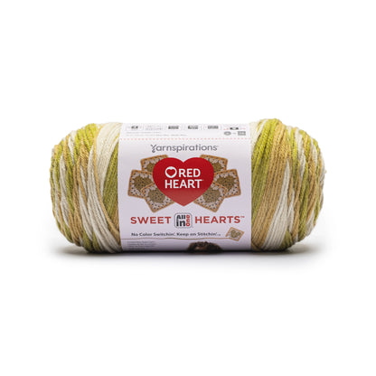 Red Heart All In One Sweet Hearts Yarn (250g/8.8oz) Heart Of Gold