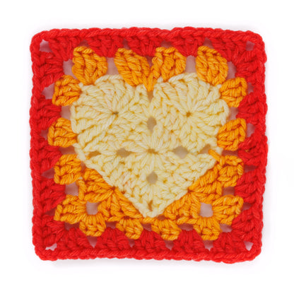 Red Heart All In One Sweet Hearts Yarn (250g/8.8oz) Flame