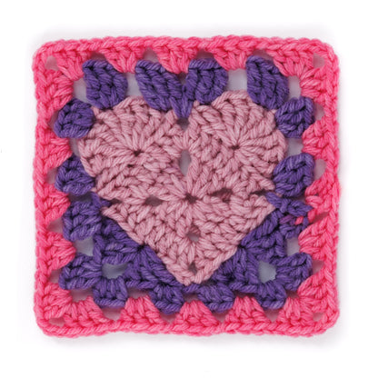 Red Heart All In One Sweet Hearts Yarn (250g/8.8oz) Lovey Dovey