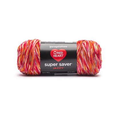 Red Heart Jazzy Yarn (250g/8.8oz) Hot Hodgepodge
