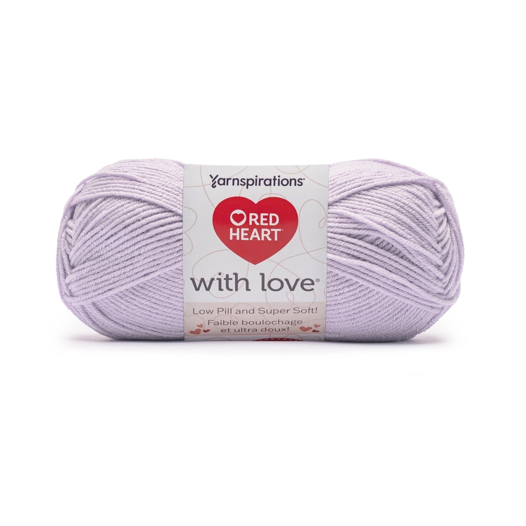 Red Heart With Love Low Pill Yarn (100g/3.5oz)