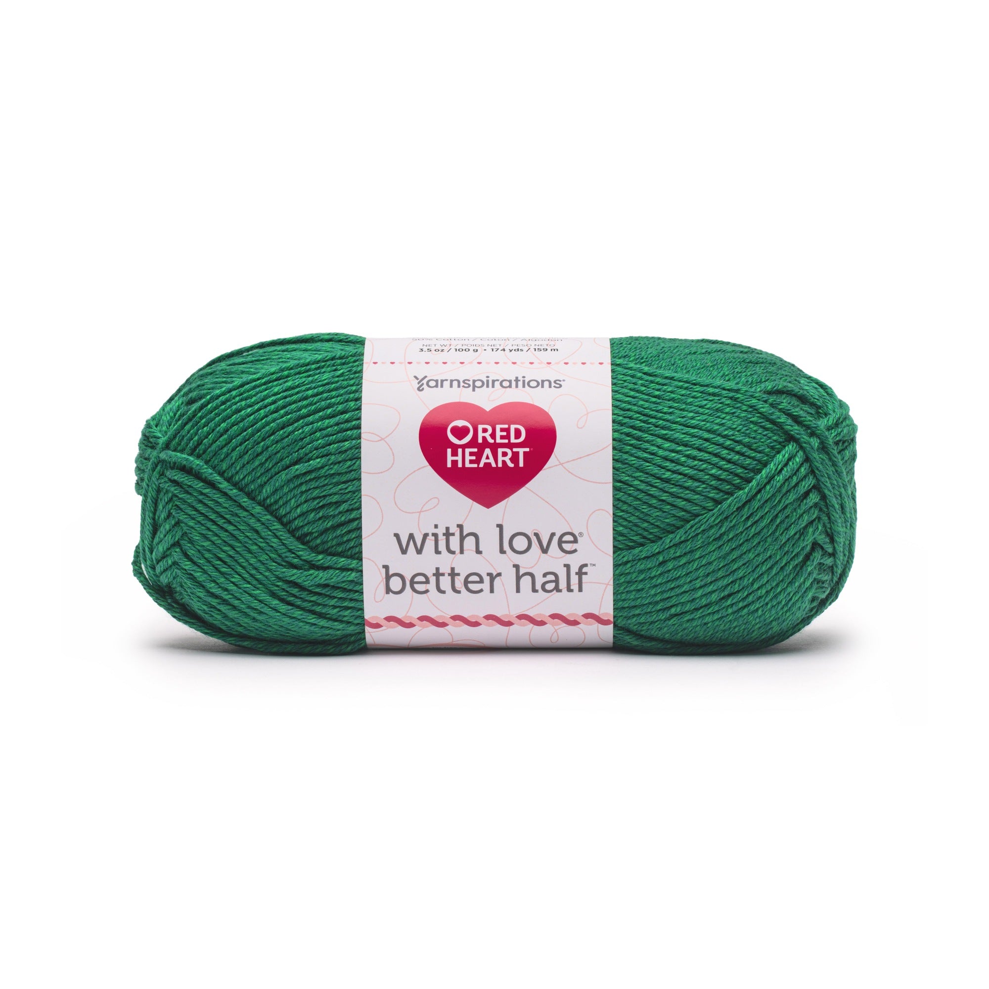 Red Heart With Love Better Half Yarn (100g/3.5oz)