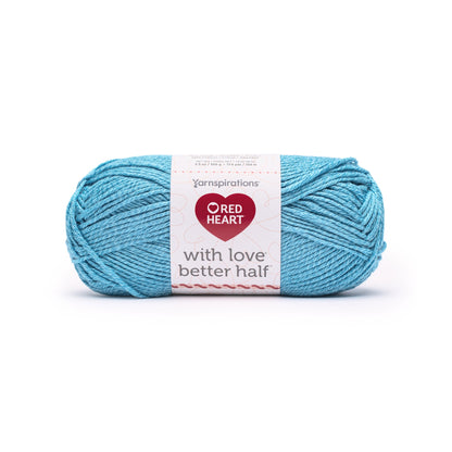 Red Heart With Love Better Half Yarn (100g/3.5oz) Forget Me Not