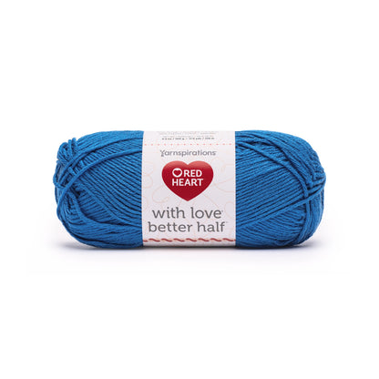Red Heart With Love Better Half Yarn (100g/3.5oz) Delphinium