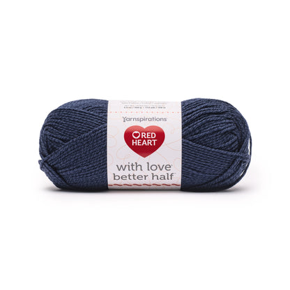 Red Heart With Love Better Half Yarn (100g/3.5oz) Indigo