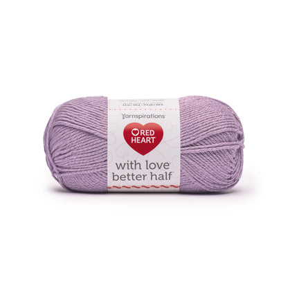 Red Heart With Love Better Half Yarn (100g/3.5oz) Lilac