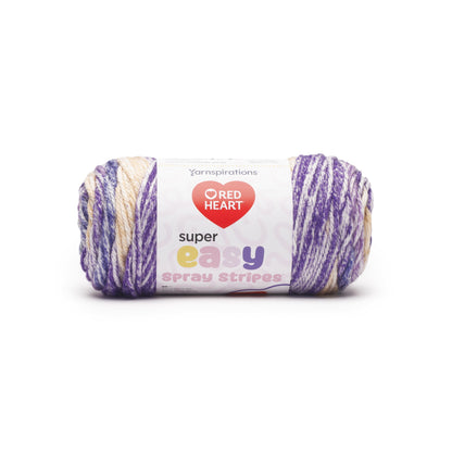 Red Heart Super Easy Spray Stripes Yarn (180g/6.3oz) Heather