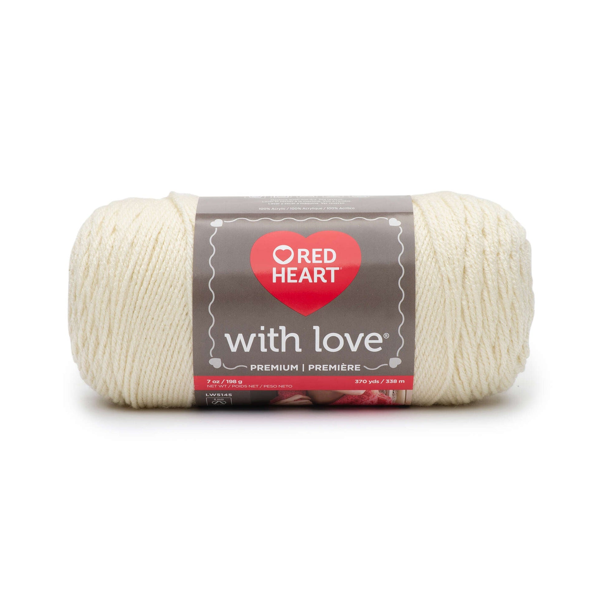  Red Heart with Love Stone Yarn - 3 Pack of 198g/7oz