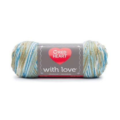 Red Heart With Love Yarn - Discontinued Shades Beachy